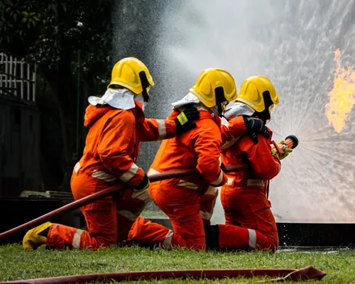 Vêtements de protection du travail du pompier