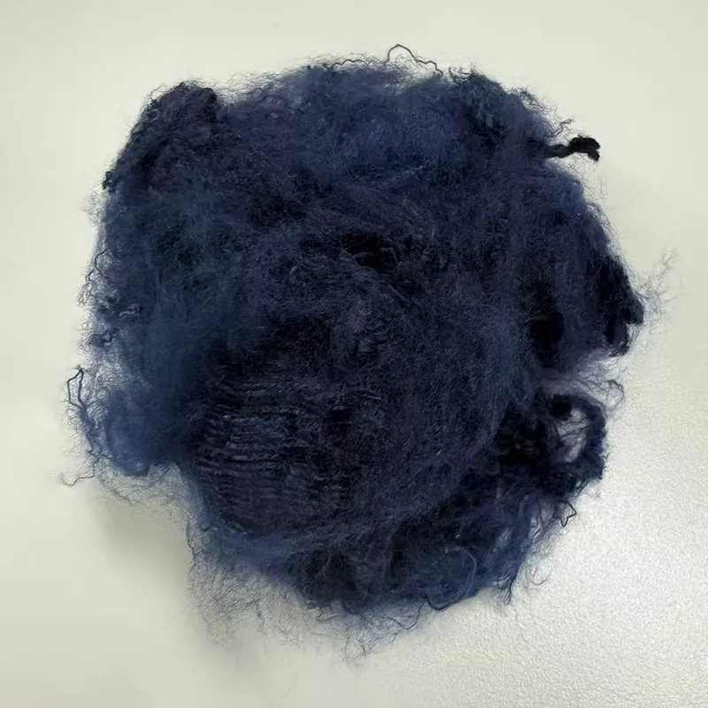Fibre courte aramide bleu marine