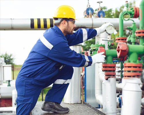 Vêtements de protection pour travailler au gaz
